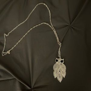 Long Owl Necklace